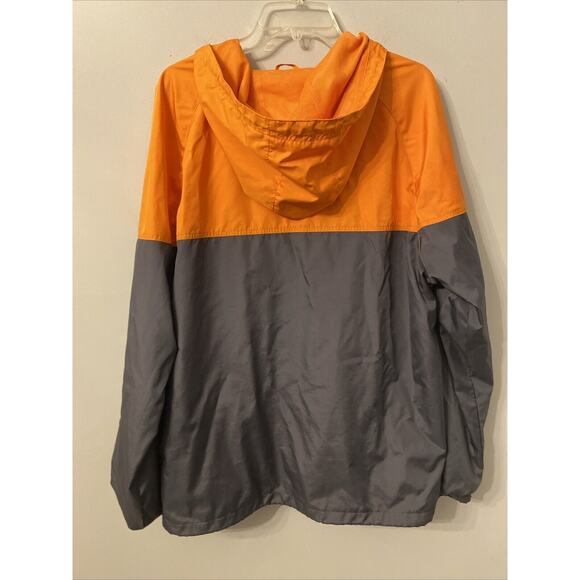 Disney Parks Walt Disney 1971 World Orange/ Gray Windbreaker Jacket Size Large - Picture 7 of 7